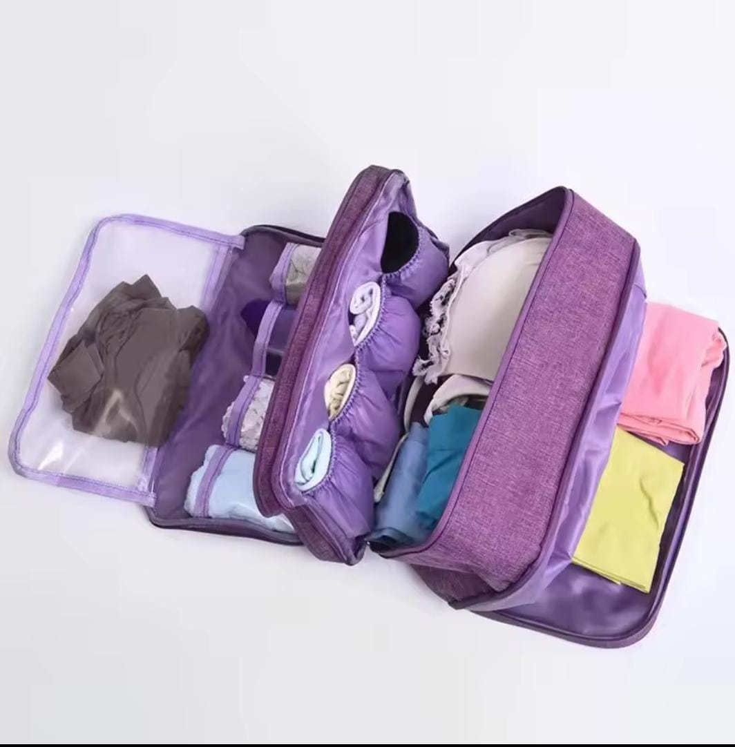 Portable travel undergarment/under wear organizers