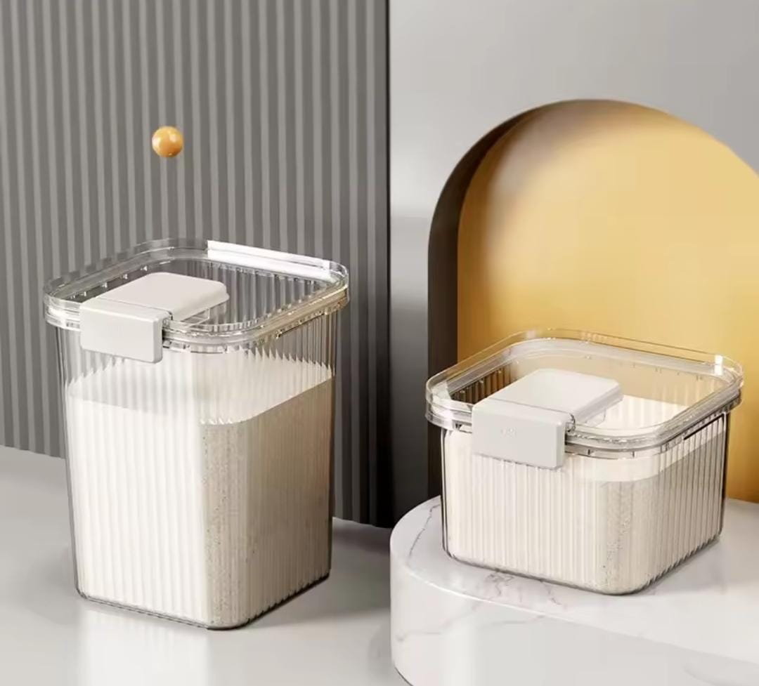 Acrylic rice bucket