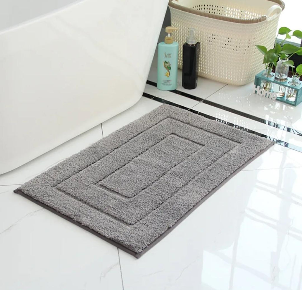 Bathroom door mats