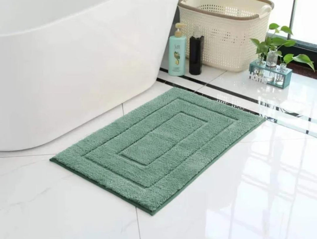 Bathroom door mats