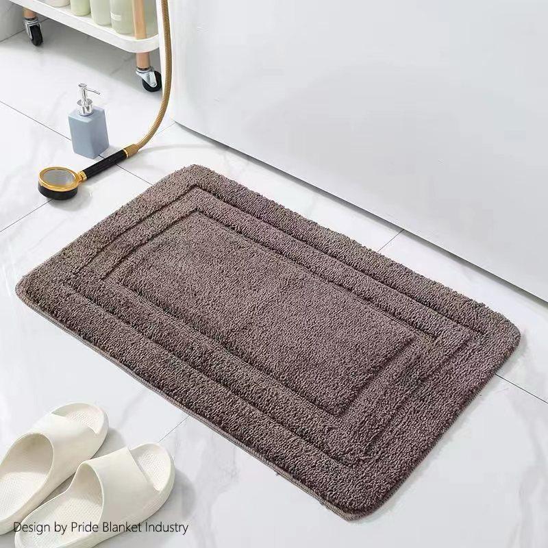 Bathroom door mats