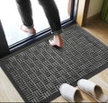 Non slip rubber door mat