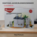RM278 Ramtons 3-in-1 Juicer / Blender / Grinder