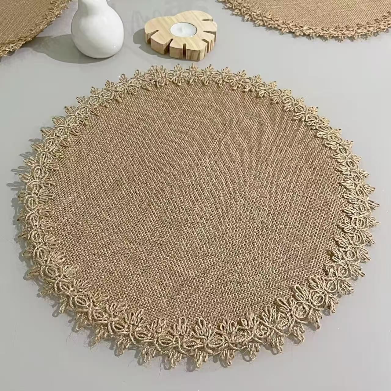 ✨6pcs Round Table Placemats