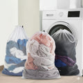 Large capacity 60*90cm 3Pieces Mesh Laundry Basket with Draw string