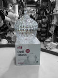 Deli glass sugar dish
