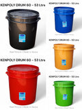 Kenpoly Drum 60Ltrs: Durable Storage Solution
