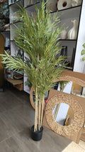 High Quality Faux Indoor Artificial Bamboo Plant, Green Plant for Living Room, Indoor, Home, Garden, Floor, Decorations