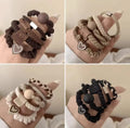 2pcs Baby Girls Fashion Bow Tie Rubber