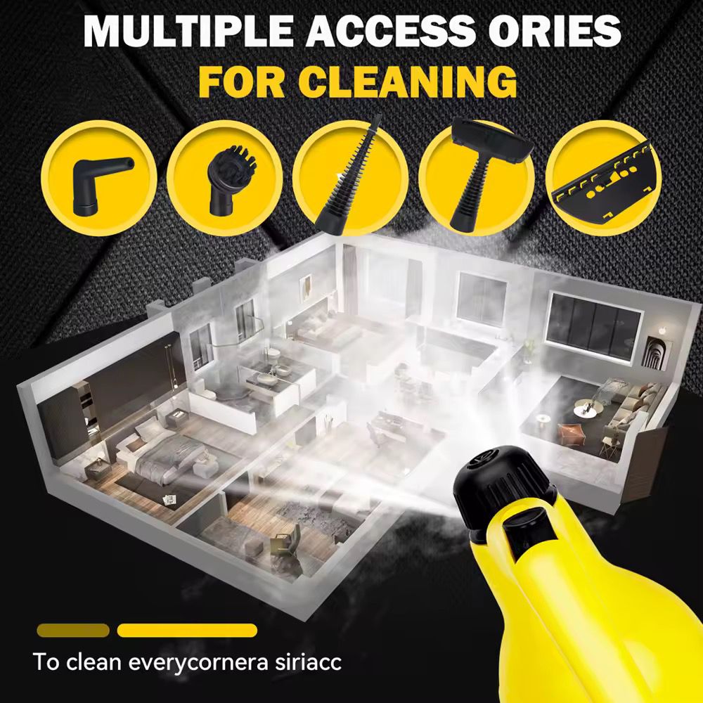 220V Handheld High Temperature Steam Cleaner Sterilization Pressure Jet Washer Machine For Air Conditioning Kitchen Car Cleaning