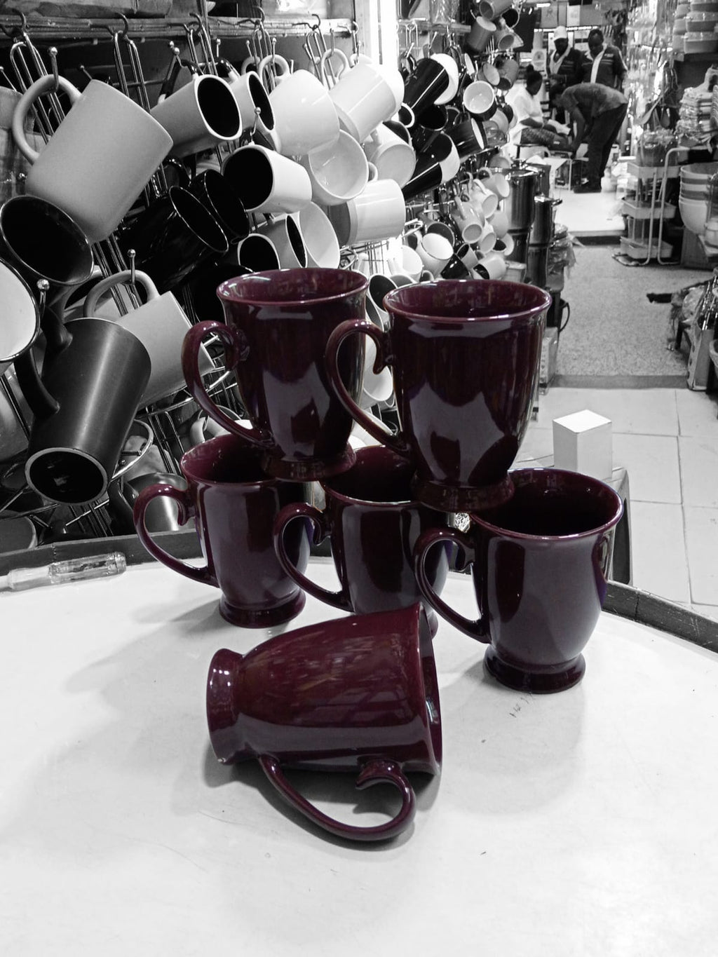 Ceramic cups