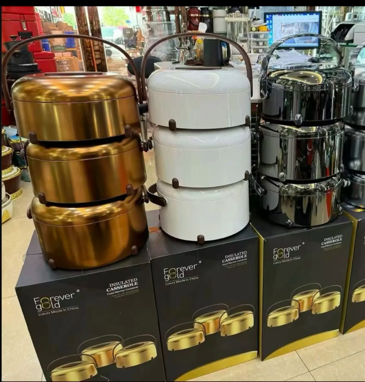 Premium eco friendly insulated food warmers casserole
