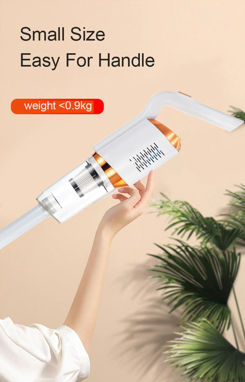 120W Wireless rechargeable Car/ Home Vacuum Cleaner.