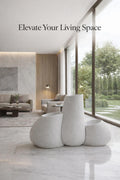 Modern 3-Piece Decorative Floor Vase Set