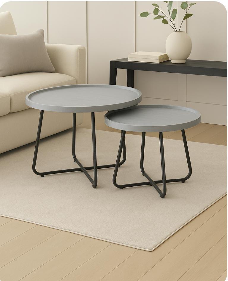 2 in 1 Nesting Table